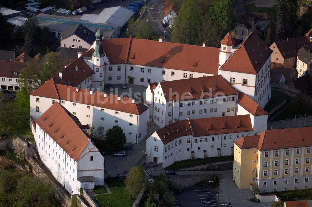 Luftbild Sulzbach-Rosenberg - Schloss Sulzbach bzw. Burg Sulzbach