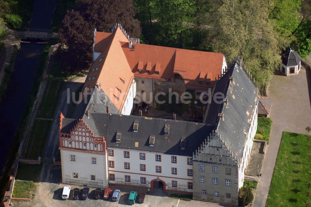 Luftaufnahme Trebsen - Schloss Trebsen