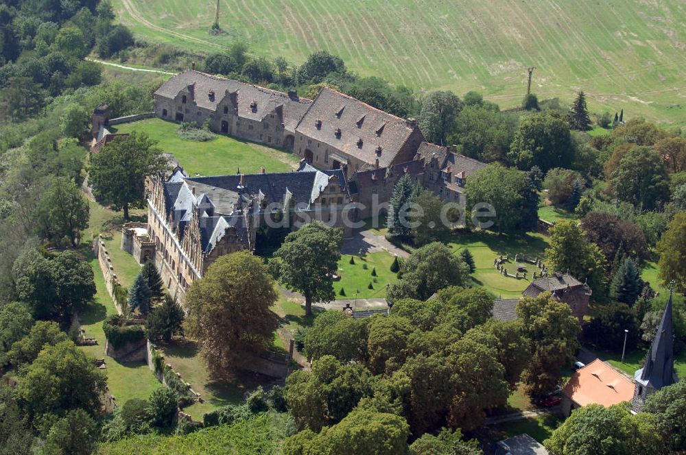 Luftbild Vitzenburg (Querfurt) - Schloss Vitzenburg