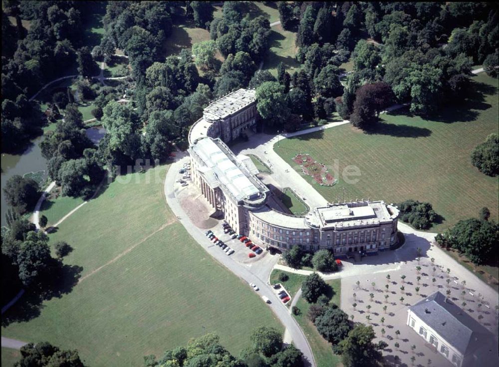 Kassel aus der Vogelperspektive: Schloß Wilhelmshöhe in Kassel