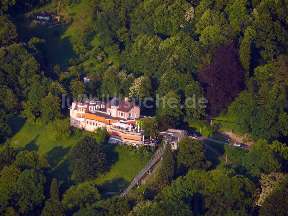 Luftbild Freiburg - Schlossberg Freiburg