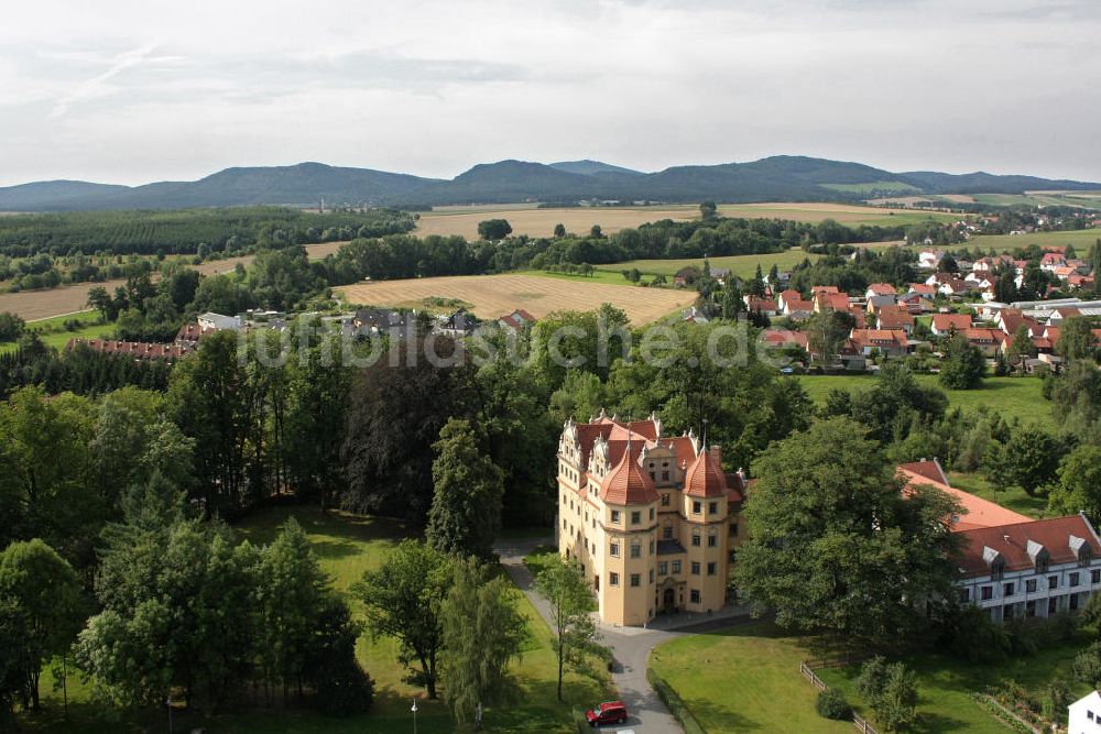 Luftbild Bertsdorf-Hörnitz - Schloßhotel Althörnitz