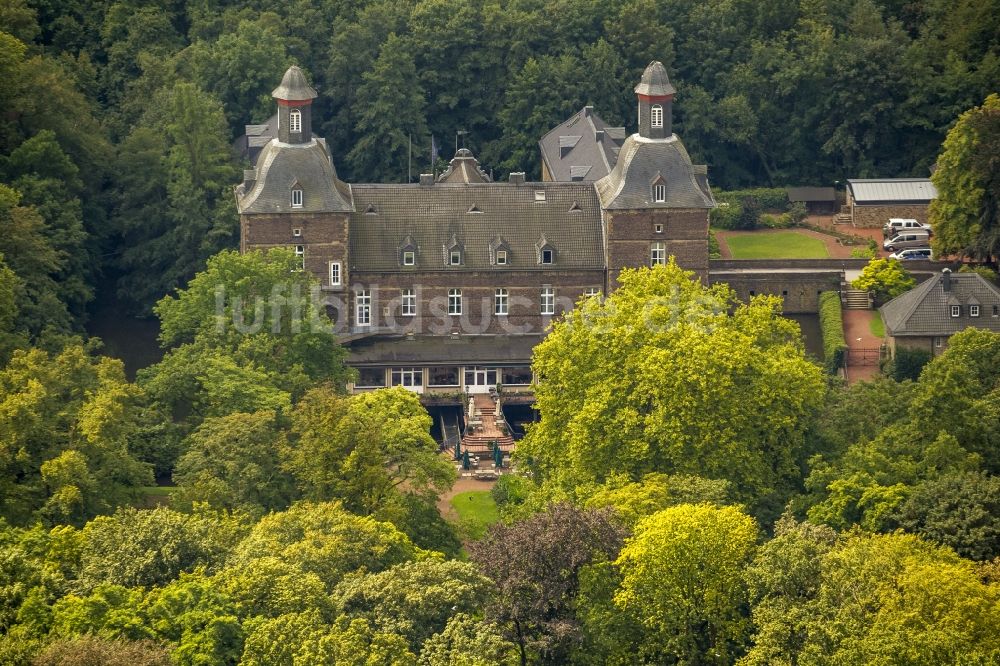 Luftbild Essen - Schlosshotel Hugenpoet in Essen im Bundesland Nordrhein-Westfalen