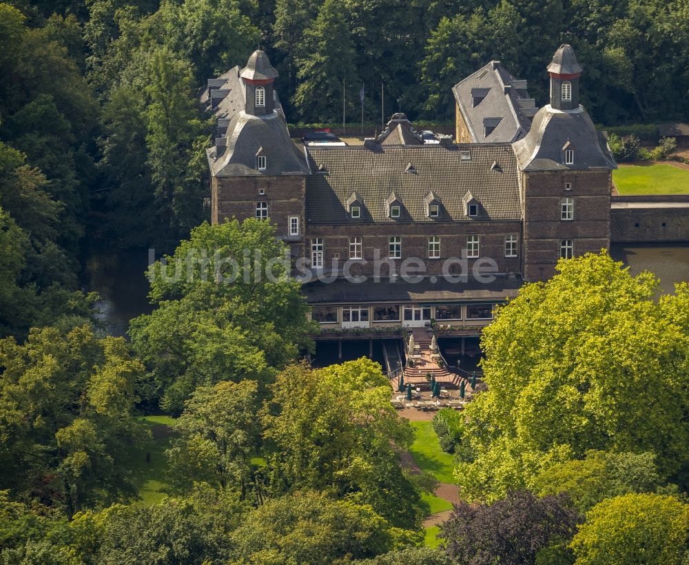 Luftaufnahme Essen - Schlosshotel Hugenpoet in Essen im Bundesland Nordrhein-Westfalen