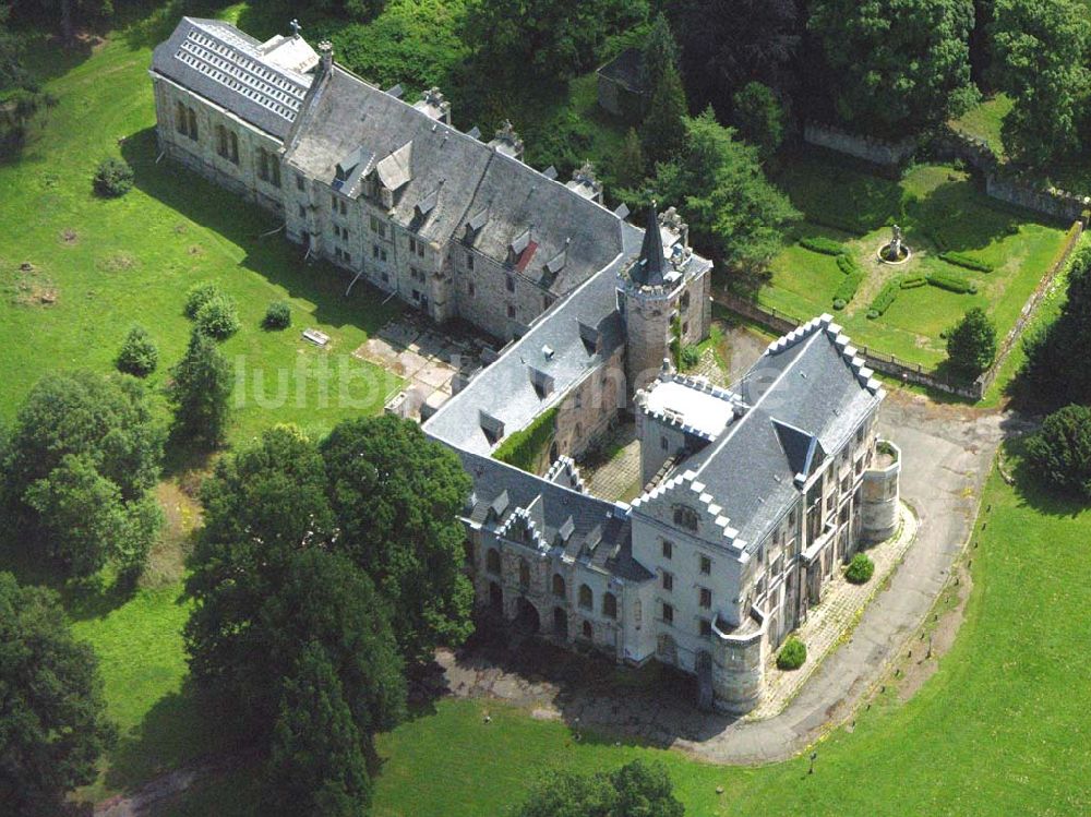 Luftbild Friedrichroda / Thüringen - Schloßhotel Rheinhardtsbrunnen in Friedrichroda / Thüringen.