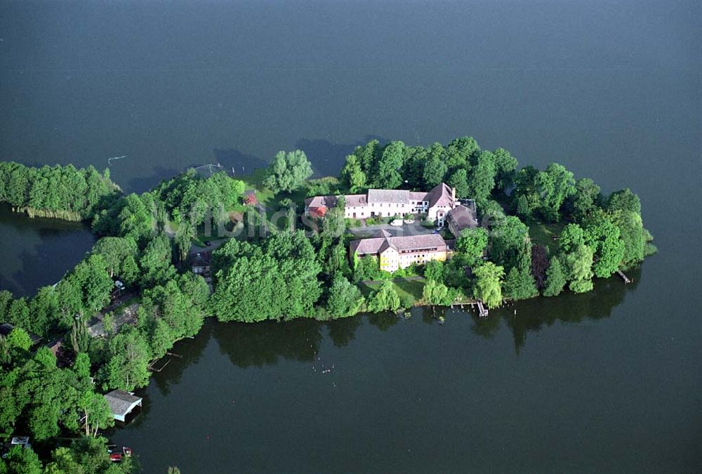 Luftaufnahme Teupitz - Schloßhotel Teupitz