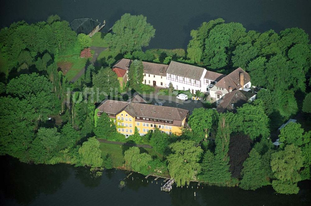 Luftbild Teupitz - Schloßhotel Teupitz