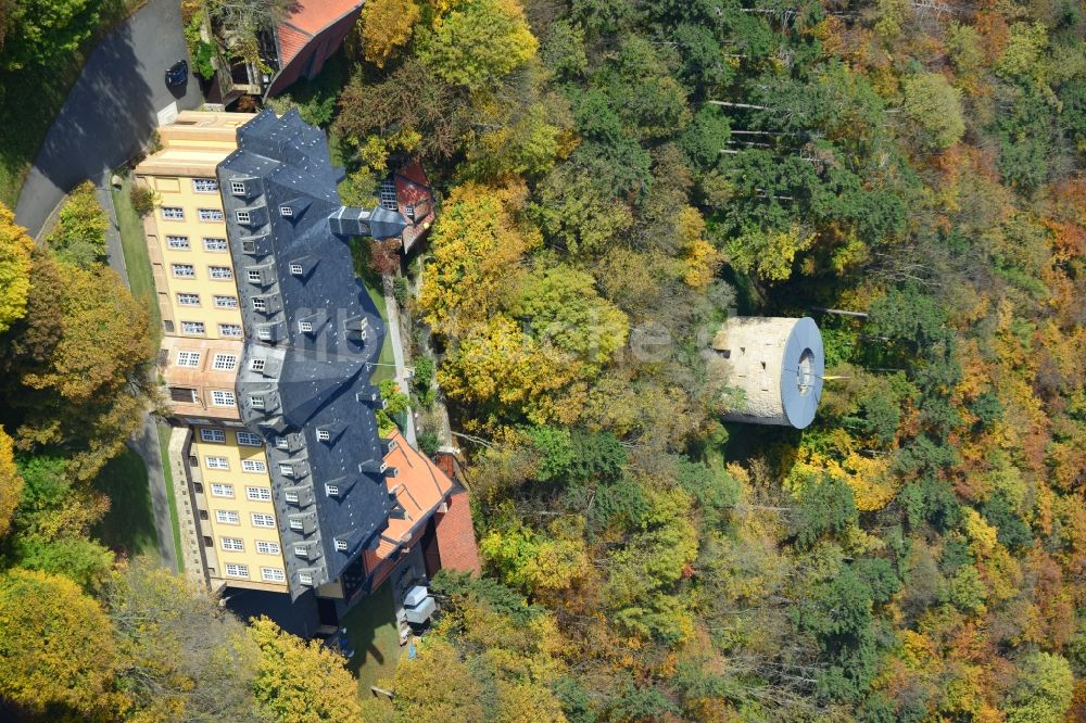 Liebenburg aus der Vogelperspektive: Schlosskirche Mariä Verkündigung in Liebenburg im Bundesland Niedersachsen