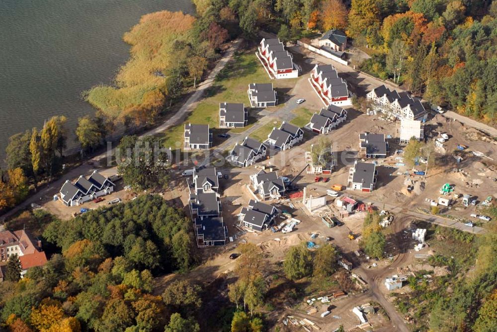 Luftaufnahme Bad Saarow - Schlosspark Bad Saarow