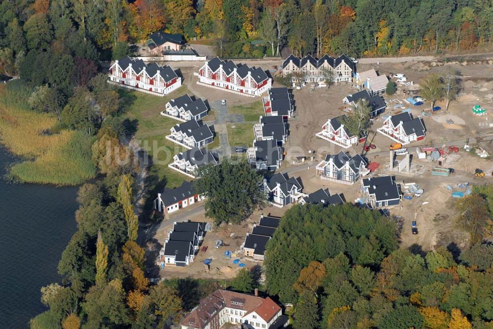 Bad Saarow aus der Vogelperspektive: Schlosspark Bad Saarow