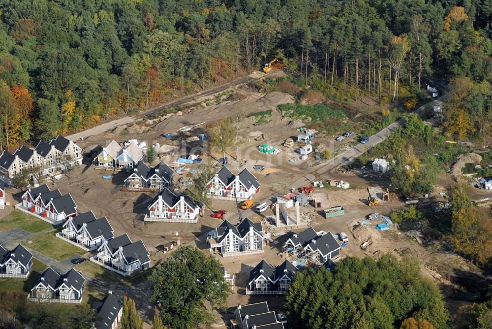 Luftaufnahme Bad Saarow - Schlosspark Bad Saarow