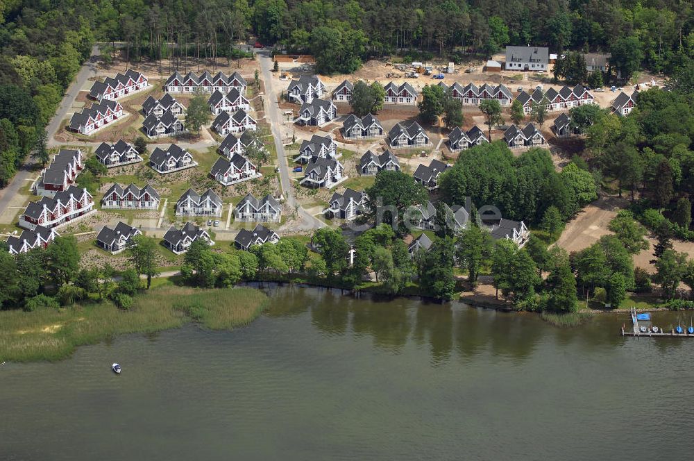 Luftaufnahme Bad Saarow - Schlosspark Bad Saarow am Scharmützelsee