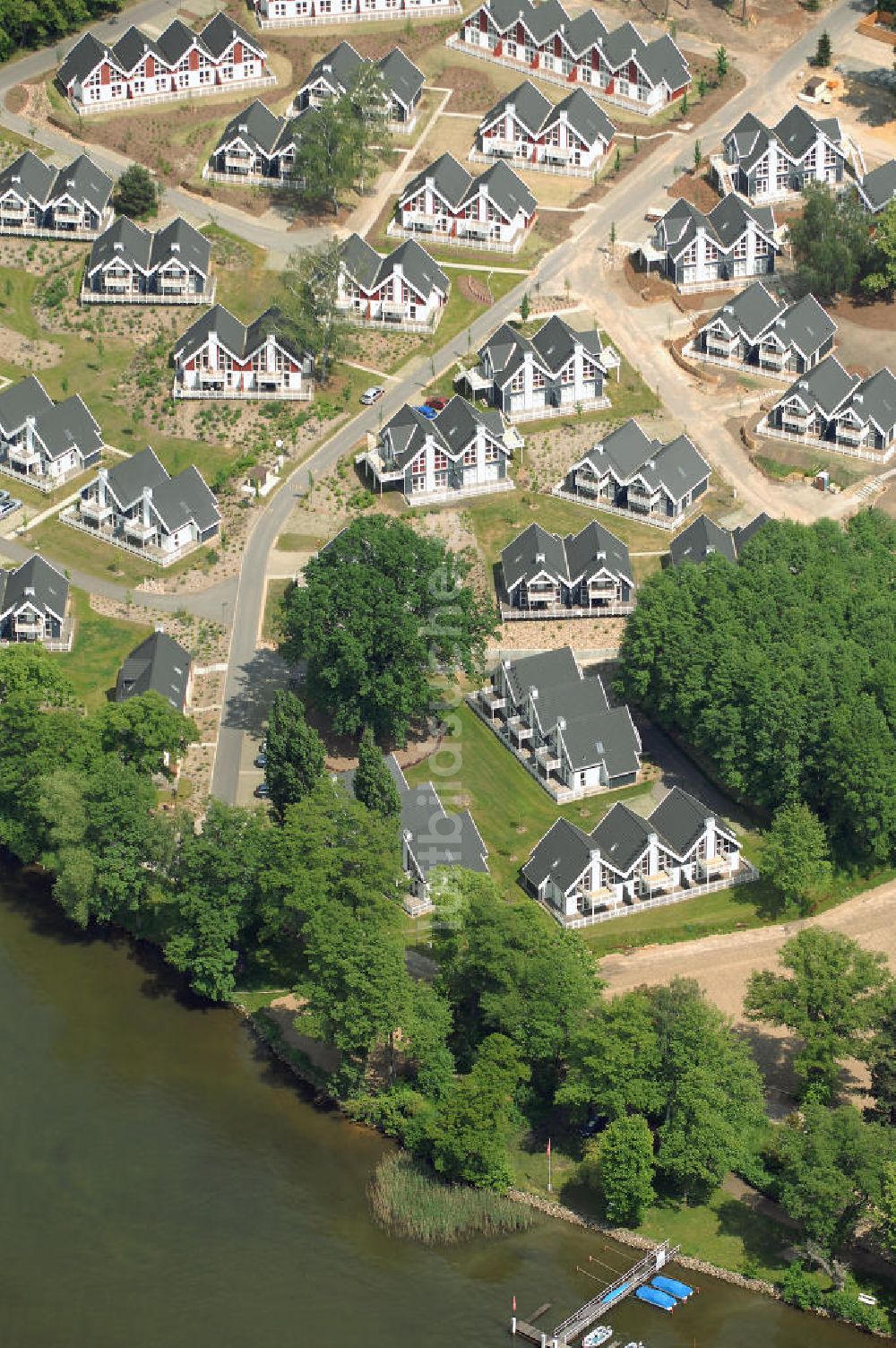 Luftbild Bad Saarow - Schlosspark Bad Saarow am Scharmützelsee