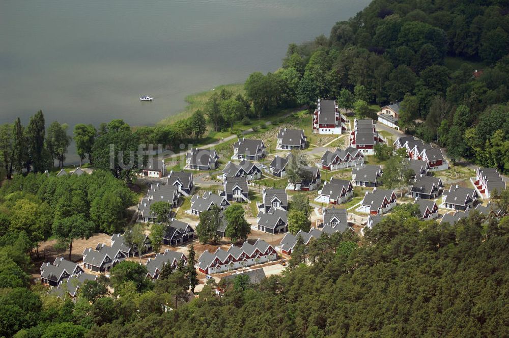 Bad Saarow aus der Vogelperspektive: Schlosspark Bad Saarow am Scharmützelsee