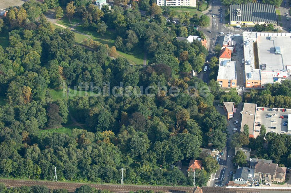 Berlin aus der Vogelperspektive: Schlosspark Berlin-Buch