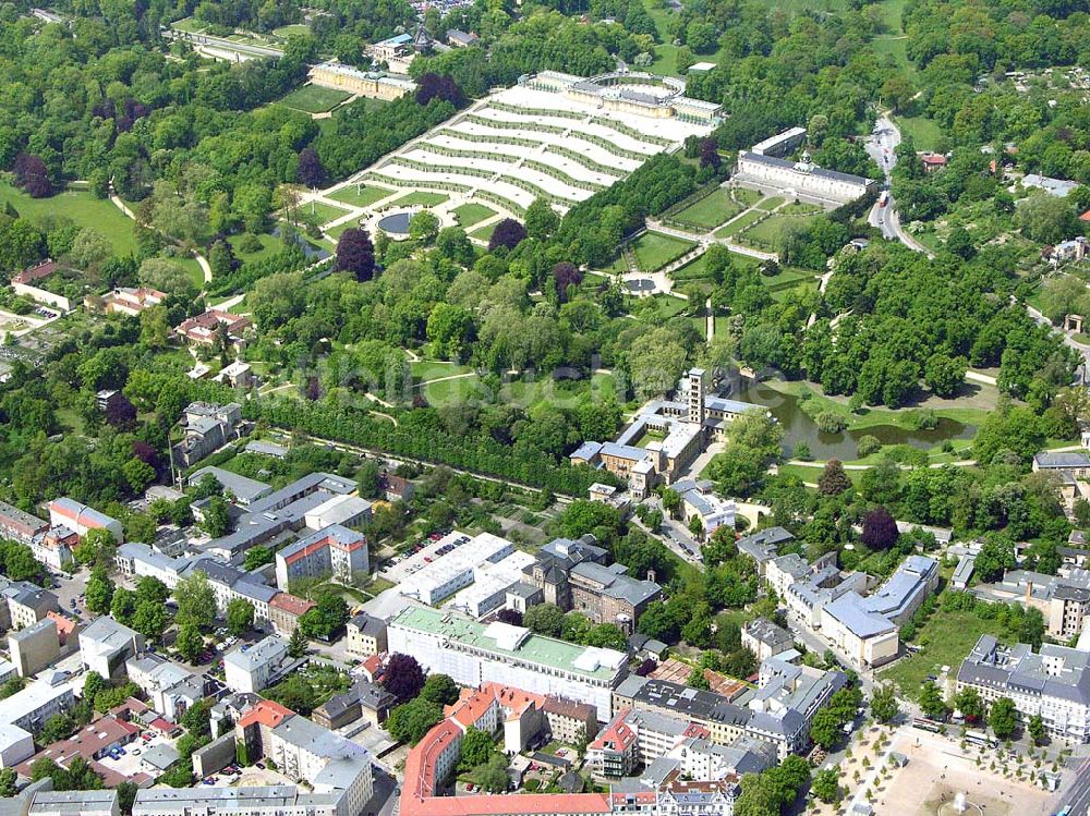 Luftaufnahme Potsdam / BRB - Schloßpark Sanssouci