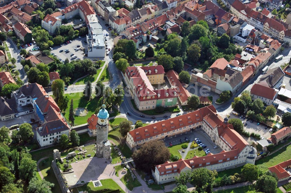 Luftaufnahme Arnstadt - Schlossplatz in Arnstadt