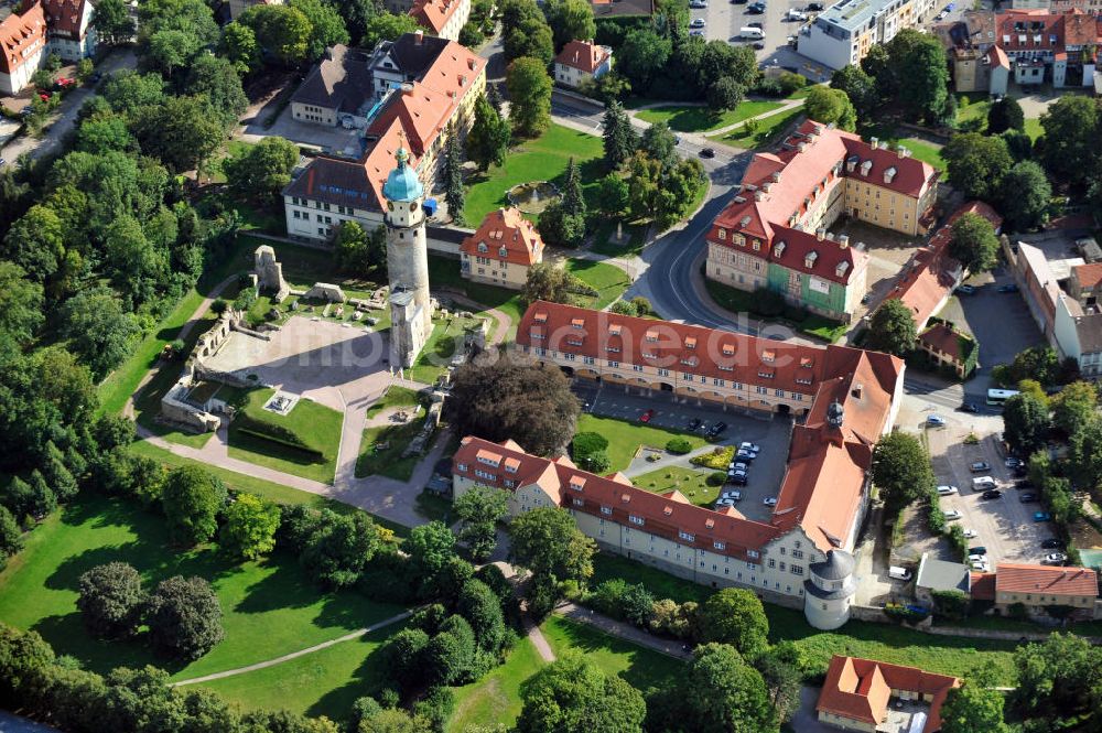 Luftaufnahme Arnstadt - Schlossplatz in Arnstadt