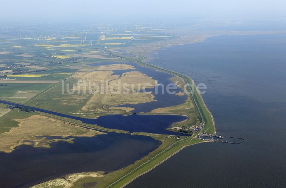 Luftbild Ockholm - Schlüttsiel in Ockholm im Bundesland Schleswig-Holstein