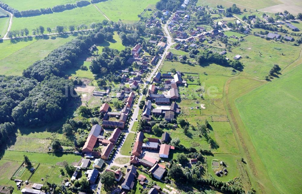 Schreymühle aus der Vogelperspektive: Schreymühle im Bundesland Brandenburg