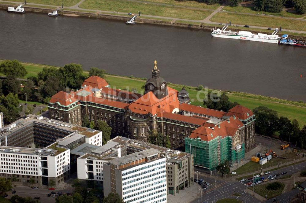 Luftbild Dresden - Sächsische Staatskanzlei (Dresden)