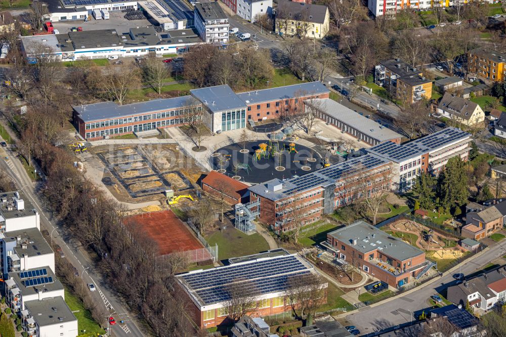 Luftaufnahme Herne - Schulgebäude Der Kolibri-Schule An Der Jean-Vogel ...