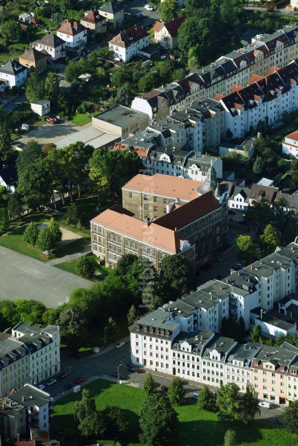 Luftaufnahme Gera Schulgebaude Der Ostschule Staatliche Regelschule An Der Karl Liebknecht Strasse In Gera Im Bundesland