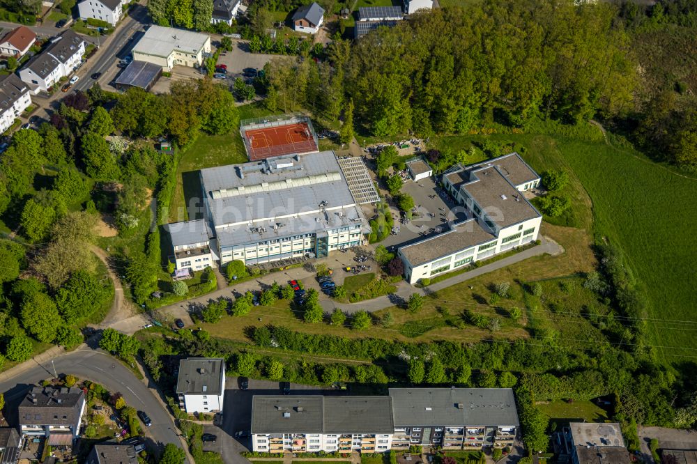 Luftbild Wetter (Ruhr) - Schulgebaude der Georg-Müller-Schule in Wetter (Ruhr) im Bundesland Nordrhein-Westfalen, Deutschland