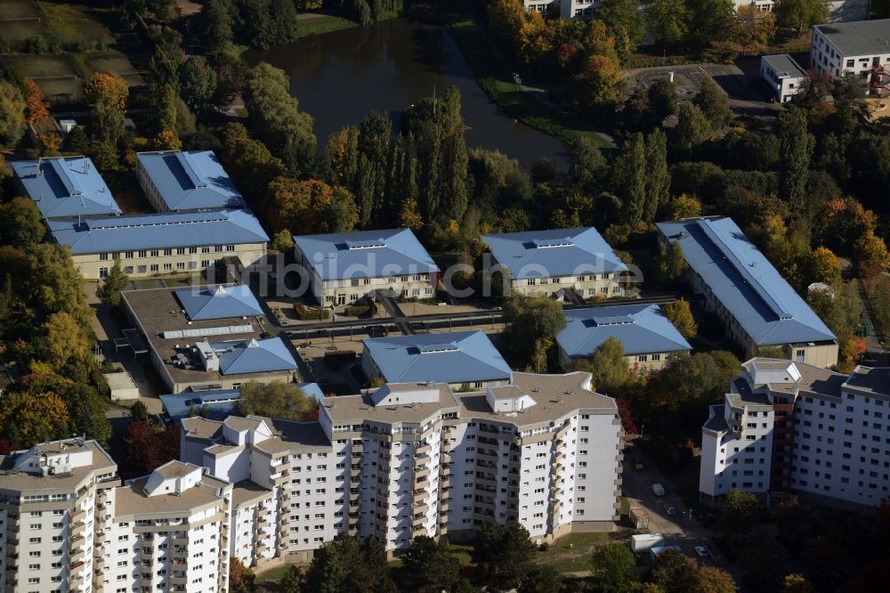 Luftaufnahme Berlin - Schulgebäude der Bettina-von-Arnim-Oberschule in Berlin