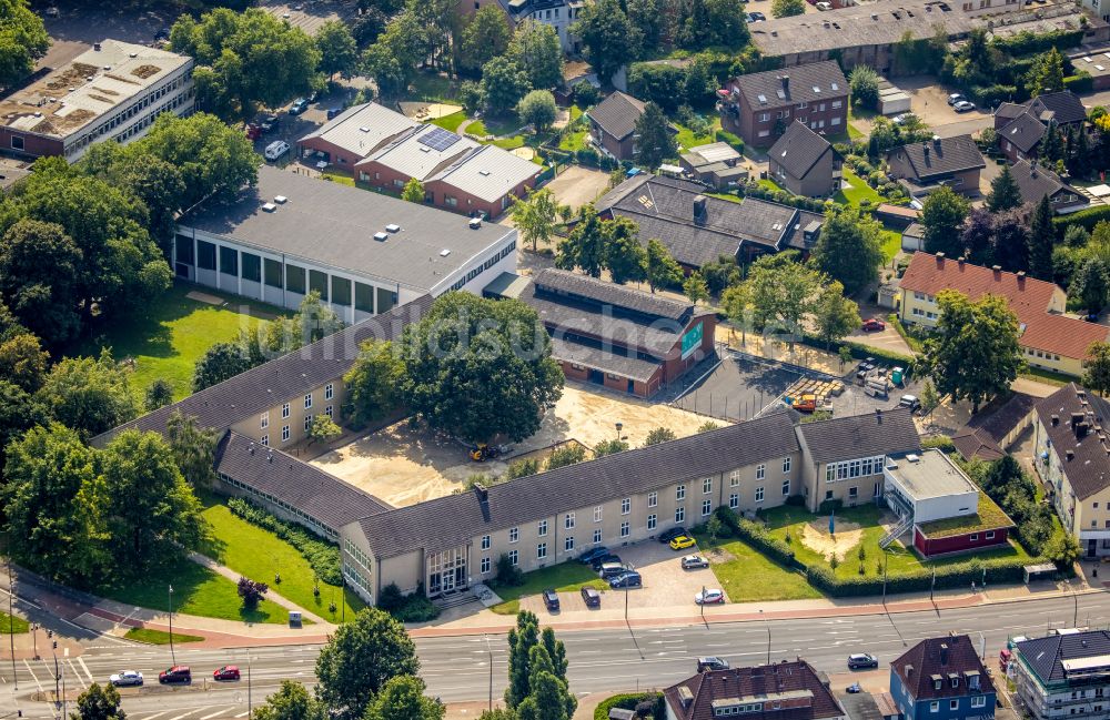 Hamm von oben - Schulgebäude Bodelschwingschule in Hamm im Bundesland Nordrhein-Westfalen, Deutschland