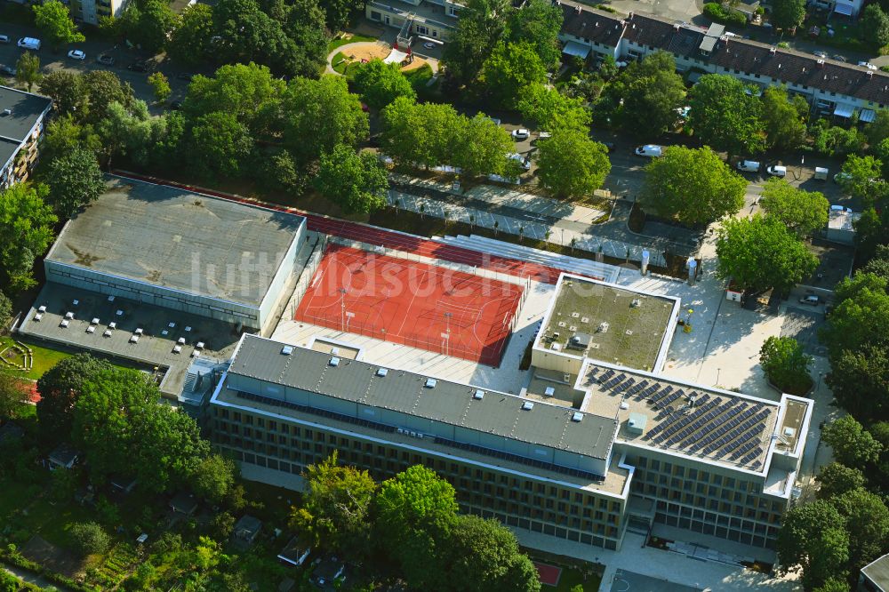 Köln aus der Vogelperspektive: Schulgebäude Dreikönigsgymnasium in Köln im Bundesland Nordrhein-Westfalen, Deutschland