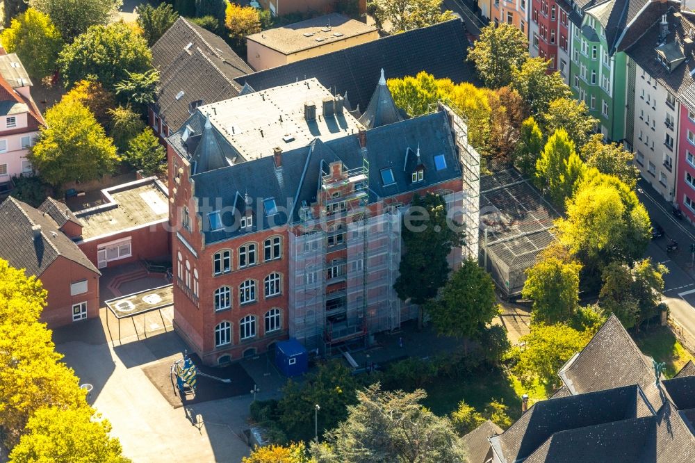 Luftbild Hagen - Schulgebäude der Emil-Schumacher-Schule in Hagen im Bundesland Nordrhein-Westfalen, Deutschland