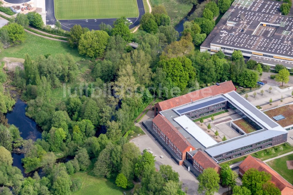 Luftaufnahme Walsrode - Schulgebäude der Felix-Nussbaum-Schule in Walsrode im Bundesland Niedersachsen, Deutschland