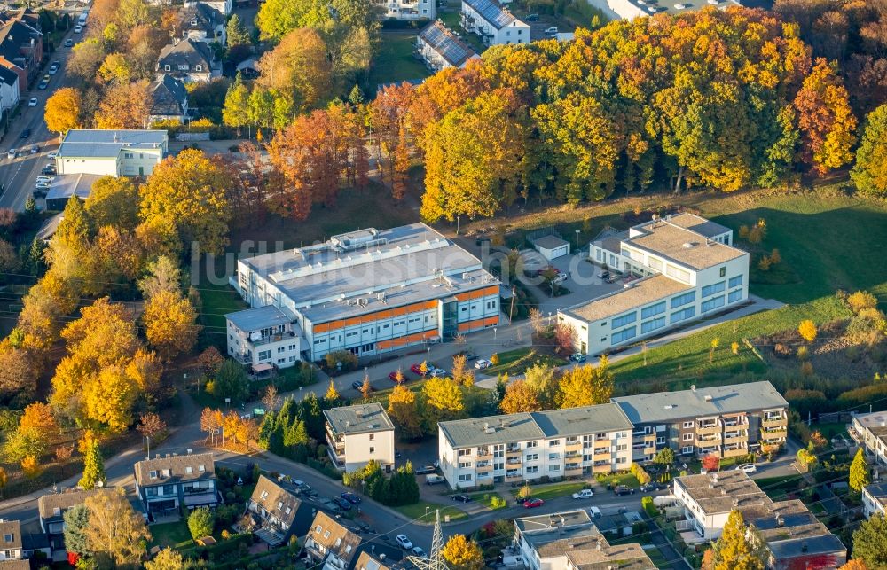 Wetter (Ruhr) aus der Vogelperspektive: Schulgebäude der Georg-Müller-Gesamtschule in Wetter (Ruhr) im Bundesland Nordrhein-Westfalen