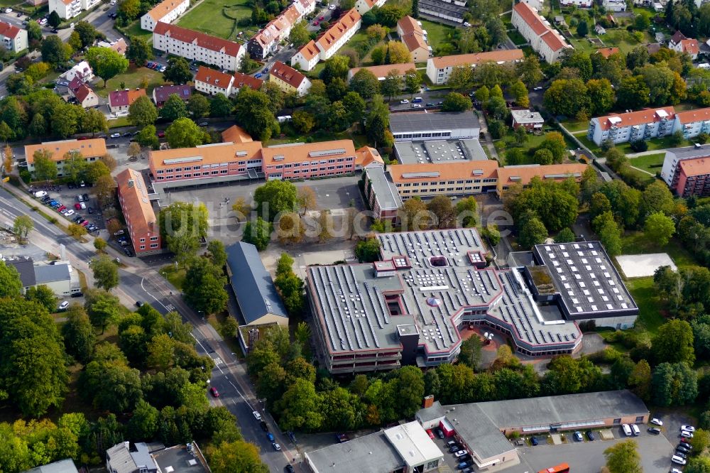 Luftbild Göttingen - Schulgebäude der Geschwister-Scholl-Gesamtschule in Göttingen im Bundesland Niedersachsen, Deutschland