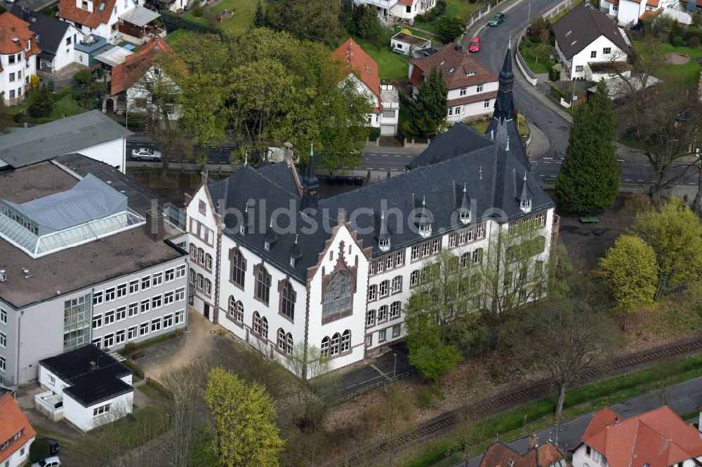 Luftbild Einbeck - Schulgebäude der Goetheschule an der Schützenstraße in Einbeck im Bundesland Niedersachsen