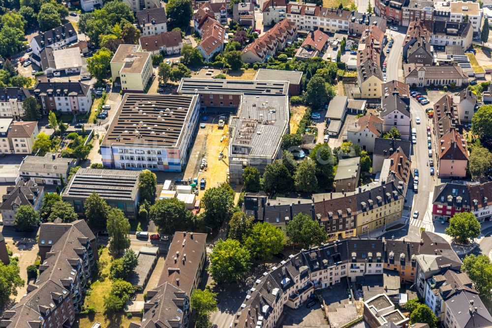 Witten aus der Vogelperspektive: Schulgebäude des Gymnasium Albert-Martmöller-Gymnasium in Witten im Bundesland Nordrhein-Westfalen, Deutschland