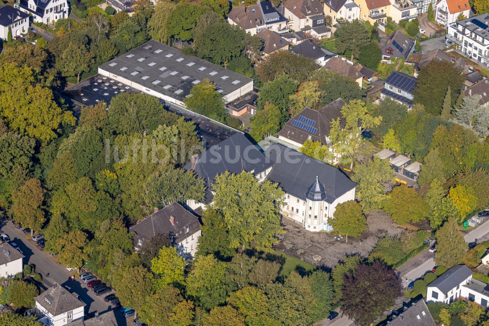 Unna aus der Vogelperspektive: Schulgebäude des Gymnasium Ernst-Barlach-Gymnasium in Unna im Bundesland Nordrhein-Westfalen, Deutschland