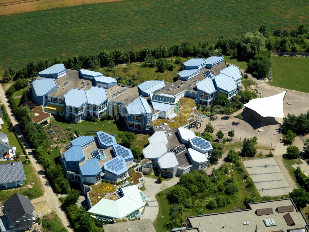 Luftbild Dußlingen - Schulgebäude des Karl-von-Frisch-Gymnasium in Dußlingen im Bundesland Baden-Württemberg, Deutschland