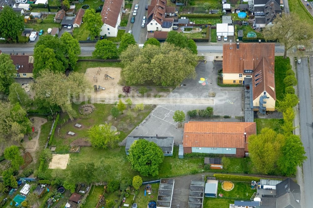 Luftbild Gladbeck - Schulgebäude Käthe-Kollwitz-Schule in Gladbeck im Bundesland Nordrhein-Westfalen, Deutschland