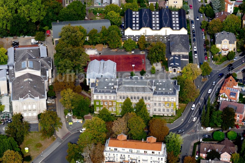 Luftbild Göttingen - Schulgebäude des Max-Planck-Gymnasiums in Göttingen im Bundesland Niedersachsen, Deutschland