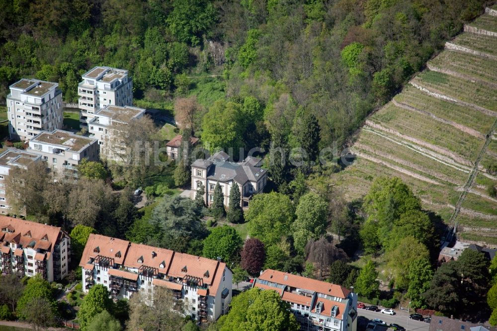 Luftaufnahme Freiburg im Breisgau - Schulgebäude der Michaelschule in Freiburg im Breisgau im Bundesland Baden-Württemberg