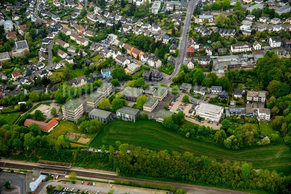 Luftbild Gevelsberg - Schulgebäude der Realschule Gevelsberg in Gevelsberg im Bundesland Nordrhein-Westfalen