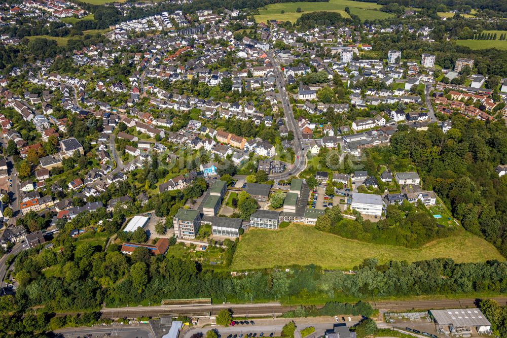 Luftbild Gevelsberg - Schulgebäude der Realschule Gevelsberg in Gevelsberg im Bundesland Nordrhein-Westfalen