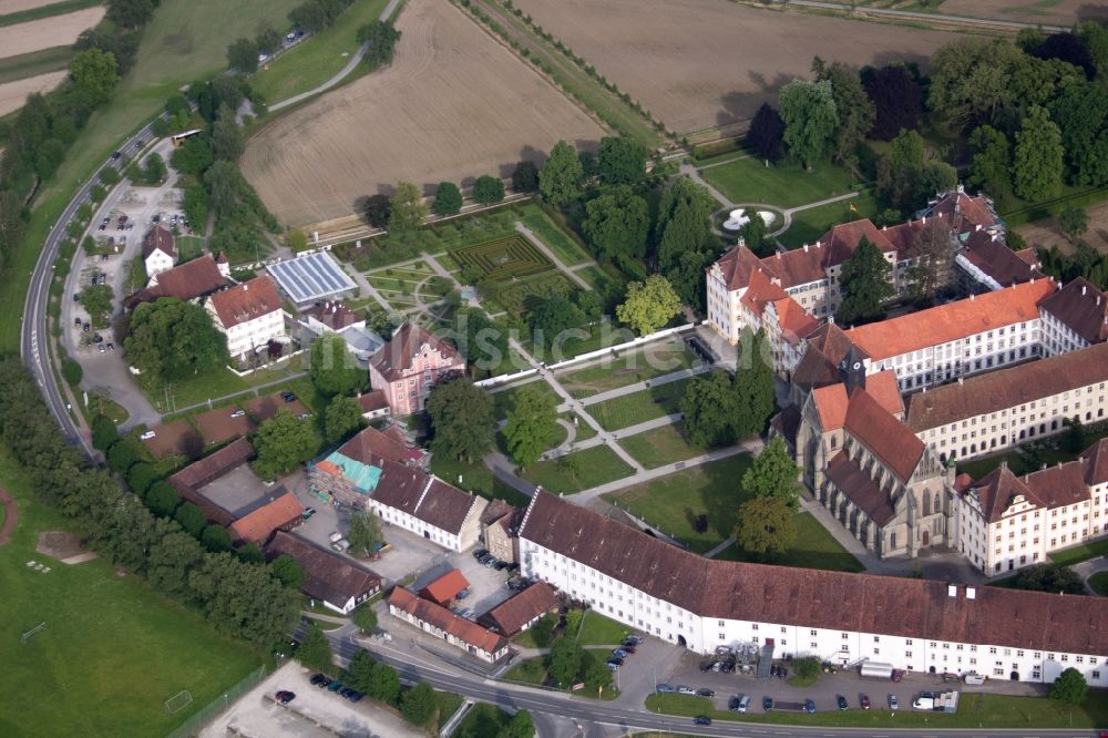 Luftbild Salem - Schulgebäude der Schule Schloss Salem am Schlossbezirk im Ortsteil Stefansfeld in Salem im Bundesland Baden-Württemberg