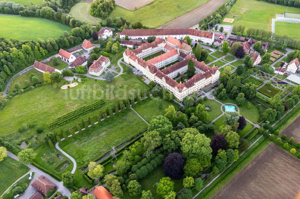 Luftbild Salem - Schulgebäude der Schule Schloss Salem am Schlossbezirk im Ortsteil Stefansfeld in Salem im Bundesland Baden-Württemberg