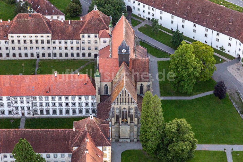 Salem von oben - Schulgebäude der Schule Schloss Salem am Schlossbezirk im Ortsteil Stefansfeld in Salem im Bundesland Baden-Württemberg