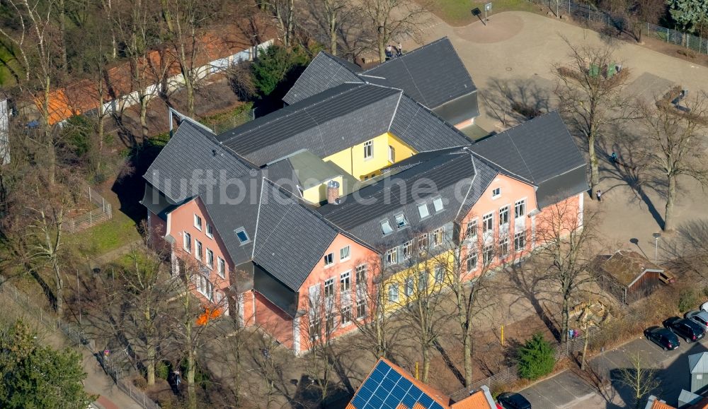 Luftbild Hamm - Schulgebäude der Talschule an der Hohenhöveler Straße im Ortsteil Bockum-Hövel in Hamm im Bundesland Nordrhein-Westfalen