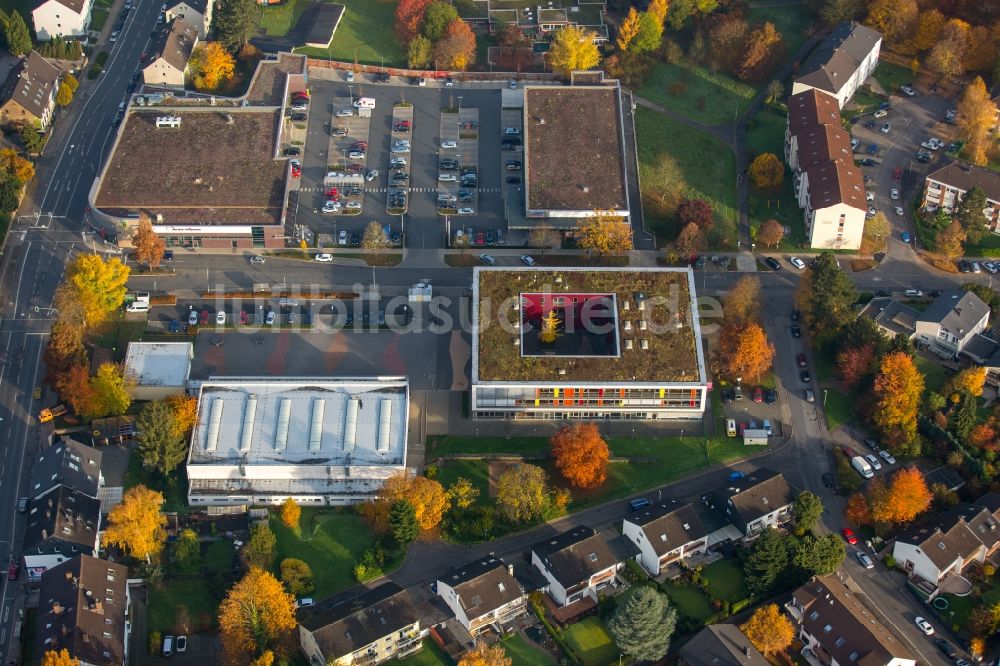 Luftaufnahme Witten - Schulgelände und Gebäudekomplex der Helene-Lohmann-Schule in Witten-Bommern in Witten im Bundesland Nordrhein-Westfalen