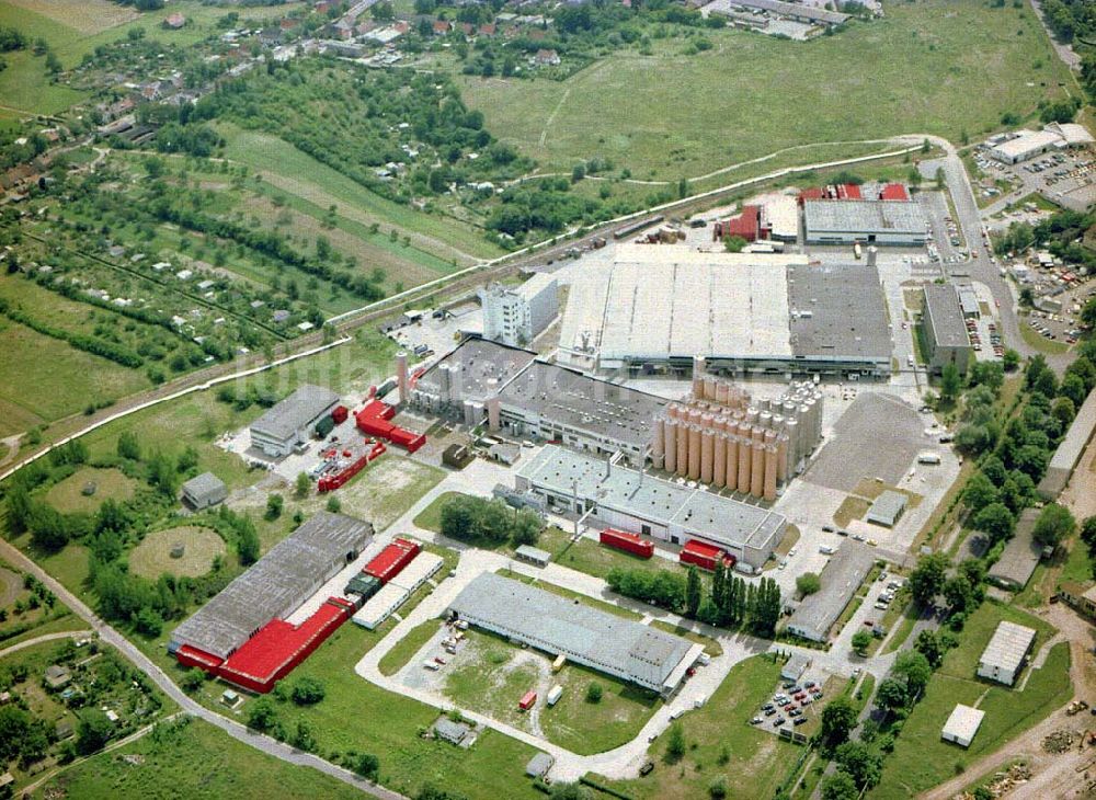 Luftbild Frankfurt / Oder - Schultheiß-Brauerei in Frankfurt / Oder.